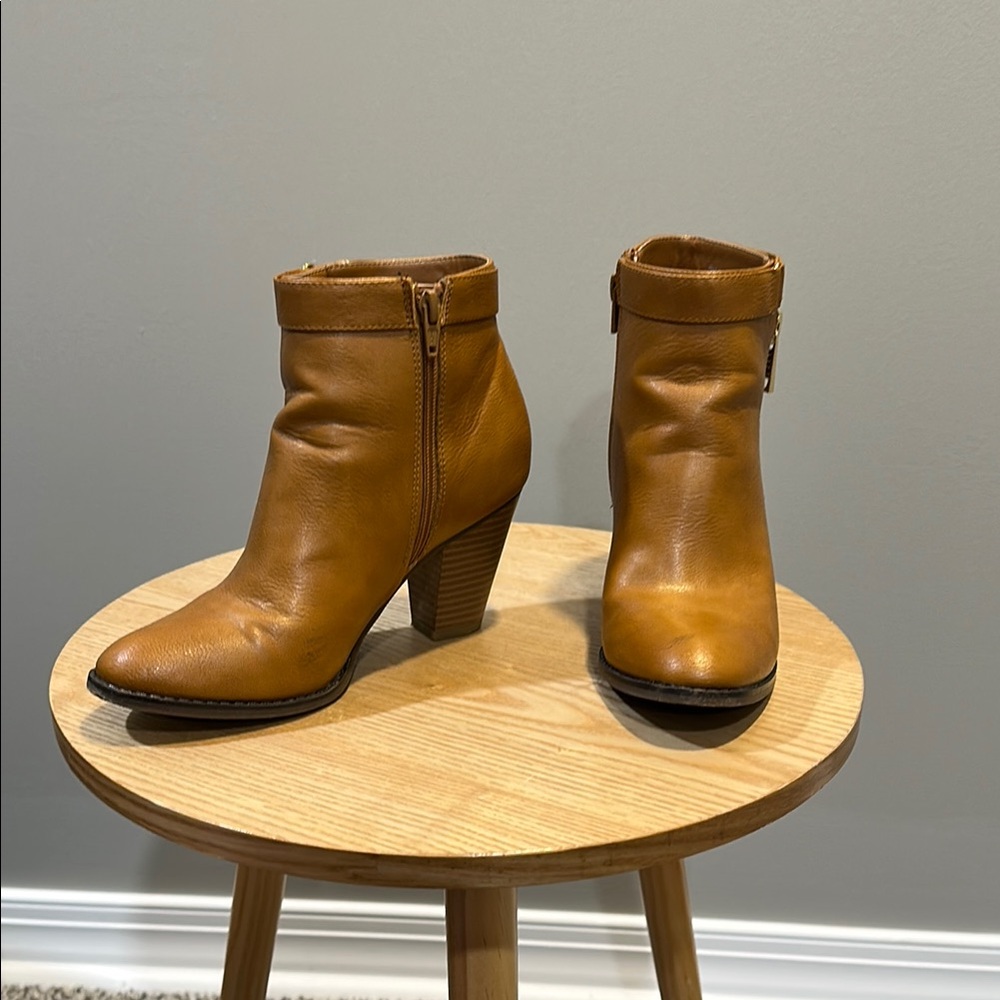 Apt. 9 Cognac Ankle Booties